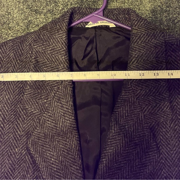 Men’s Wool Gray Trench Coat - Picture 3 of 9